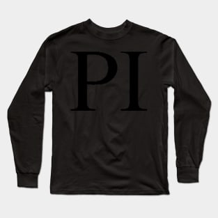 Pi Long Sleeve T-Shirt